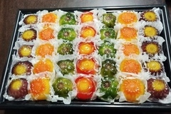 이바지음식 꽃떡